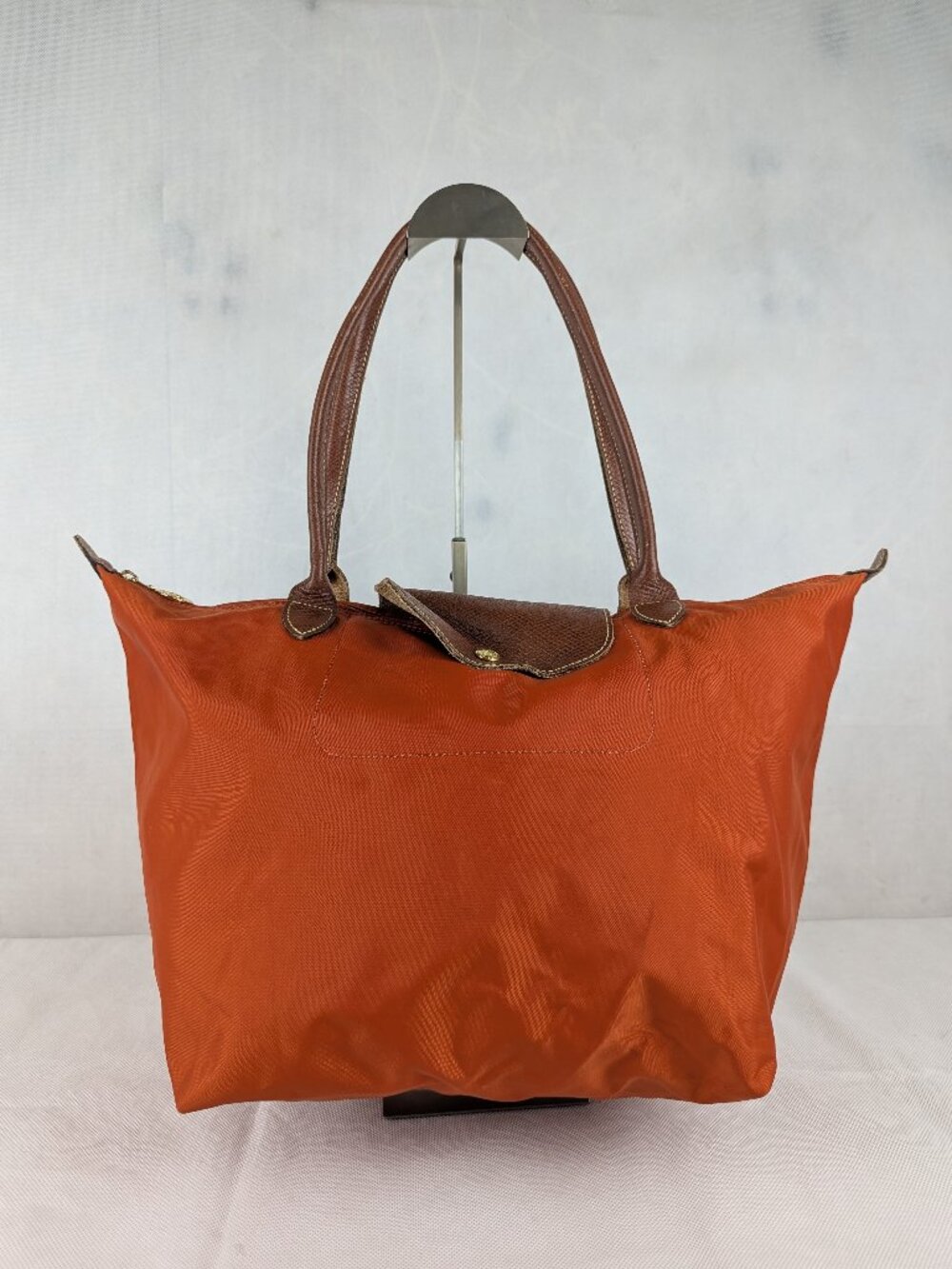 Preloved Longchamp Le Pliage Nylon Tote Bag Orange – Authentic – Quick Dispatch